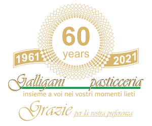 galligani pasticceria - 60 anni