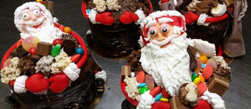 galligani pasticceria - panettone decorato