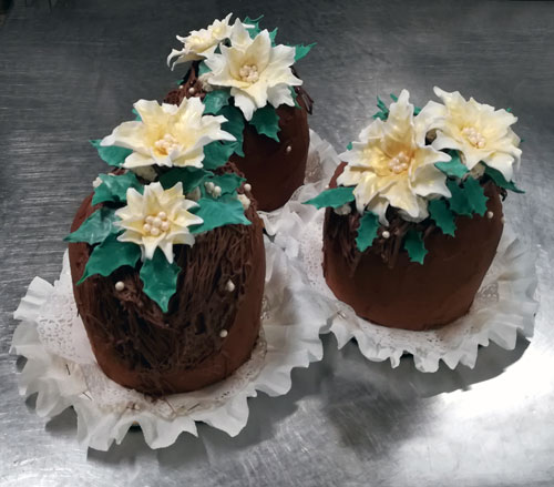 galligani pasticceria - panettone decorato